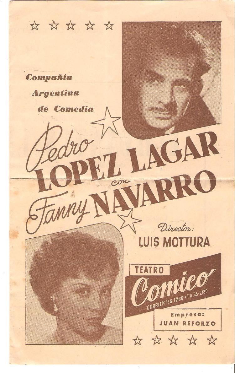 Pedro López Lagar Colecciones Teatrales Fanny Navarro y Pedro Lpez Lagar en