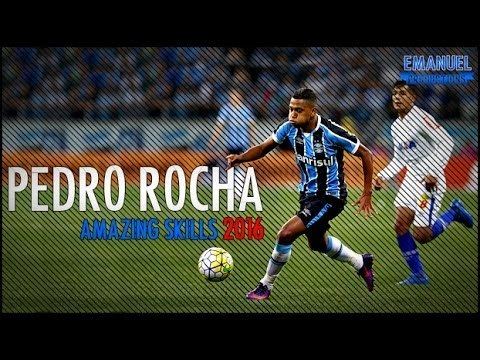 Pedro Rocha Neves Pedro Rocha Amazing Skills Goals Grmio 2016 HD