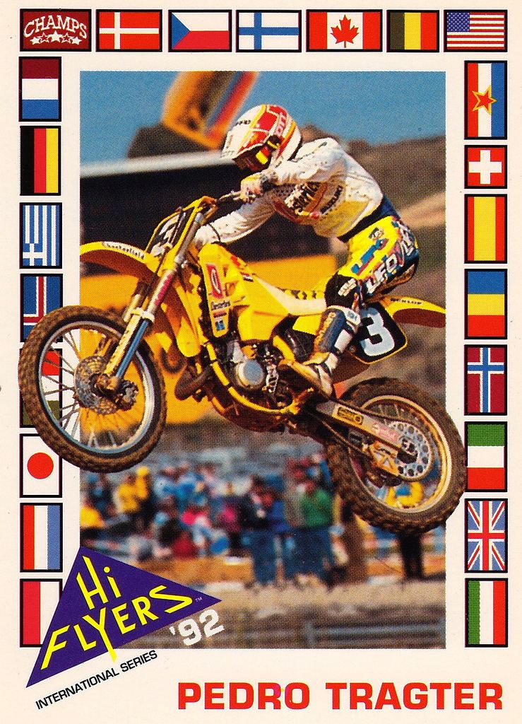 Pedro Tragter Pedro Tragter Hi Flyers Motocross Trading cards 1992 Flickr