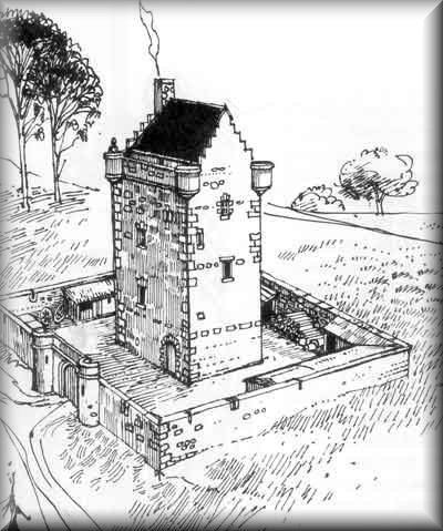 Peel tower The Pele Tower of the Standish Family of Duxbury Lancashire England