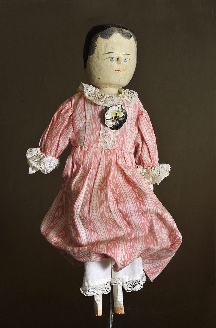 Peg wooden doll