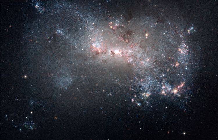 Pegasus Dwarf Irregular Galaxy JeanBaptiste Faure Hubble captures Stellar Fireworks in Dwarf