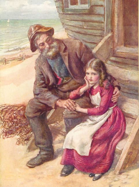 Peggotty Dickens39s quotPeggotty and Little Em39lyquot by Harold Copping