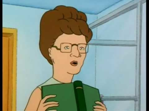 Peggy Hill peggy hill says bad word YouTube