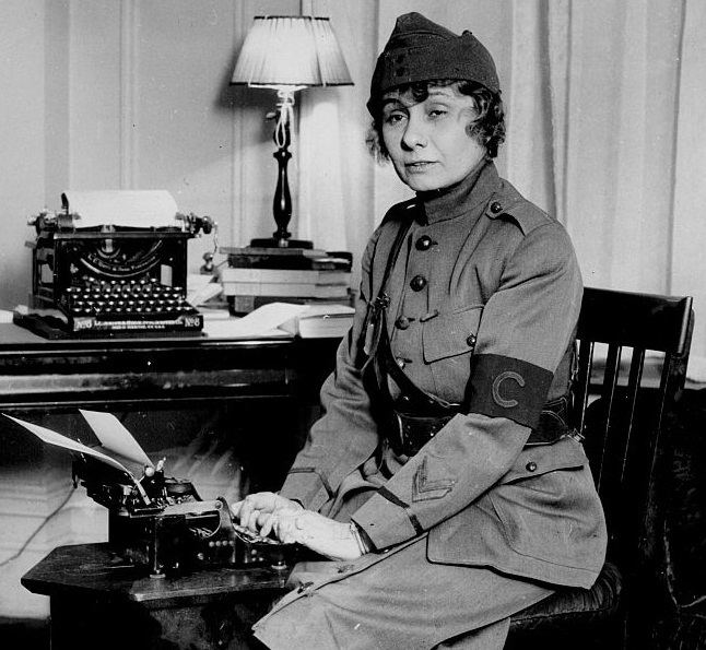 Peggy Hull ozTypewriter Peggy Hull Pioneer War Correspondent