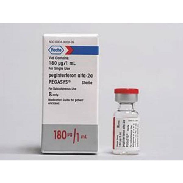 Peginterferon alfa-2a Peginterferon Alfa2A 180 mcg mL Injection Vial 1 mL