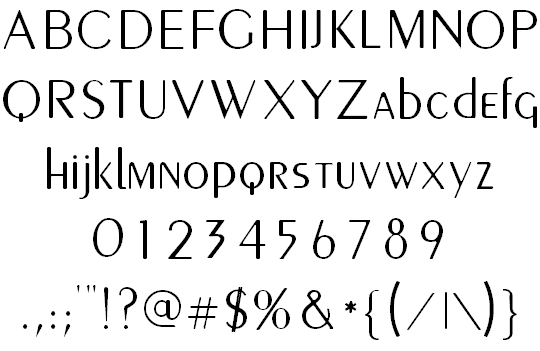 Peignot (typeface) Peignot font by George Williams FontSpace