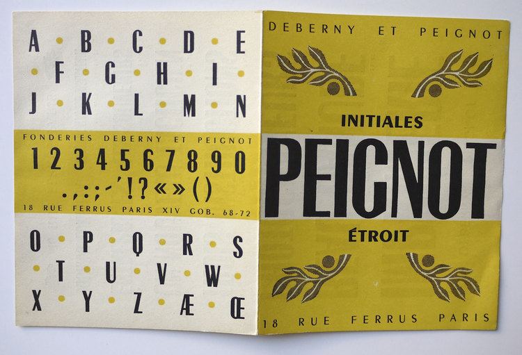 Peignot (typeface) The rich diversity of Deberny et Peignot39s specimens Typofonderie