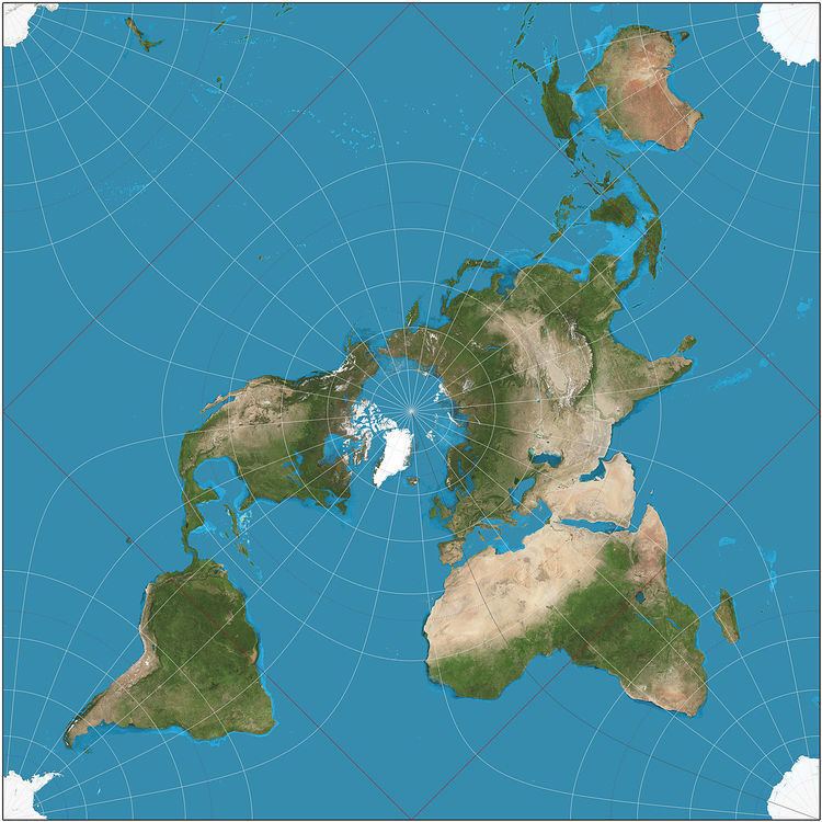 Peirce quincuncial projection