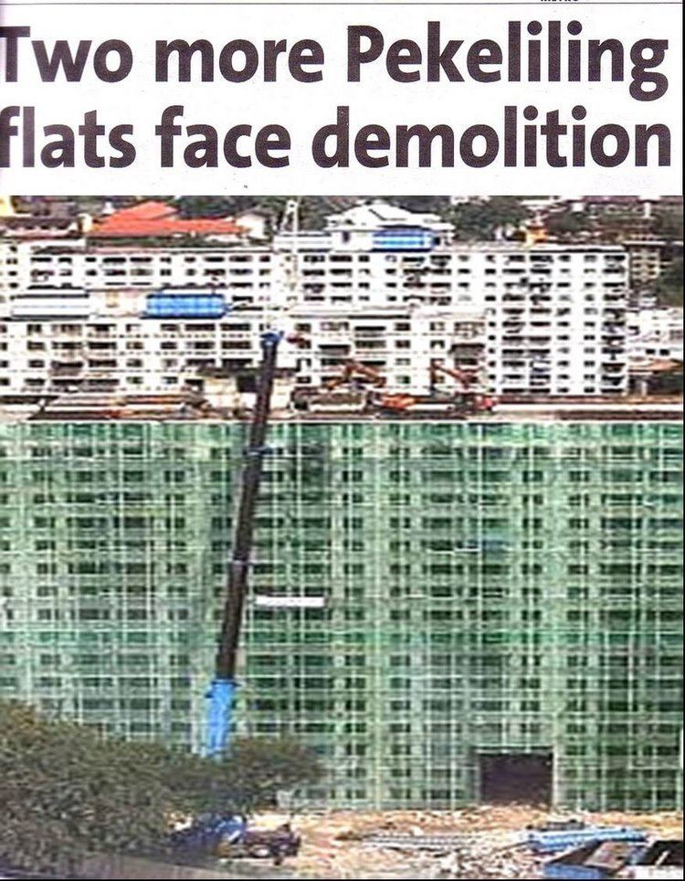 Pekeliling Flats Risk Safety amp Health Demolition of Pekeliling Flats