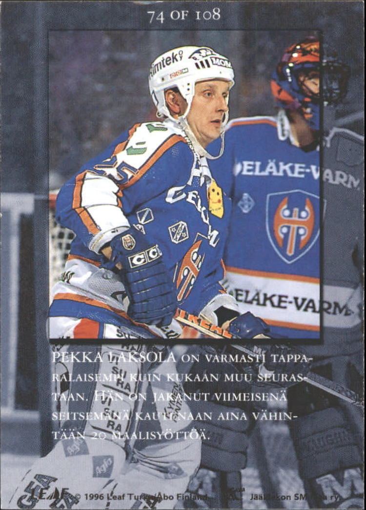 Pekka Laksola 199596 Finnish SISU Limited 74 Pekka laksola eBay