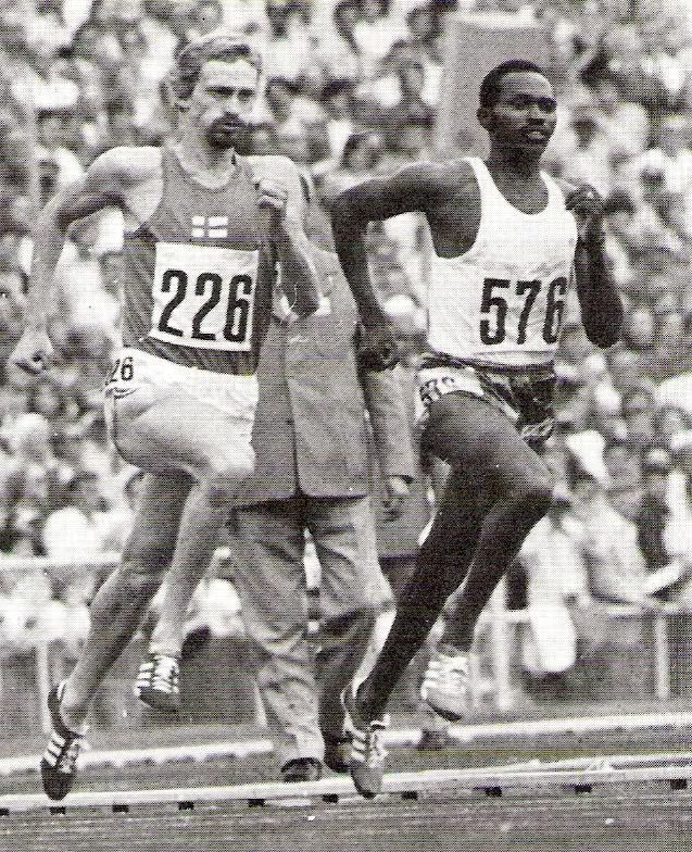 Pekka Vasala Pekka Vasala and Kip Keino 1972 Olympic 1500 m Vasala