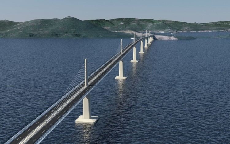 Pelješac Bridge Peljeac Bridge Croatia Projects Ponting