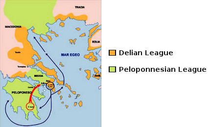 Peloponnesian League Athens vs Sparta on emaze
