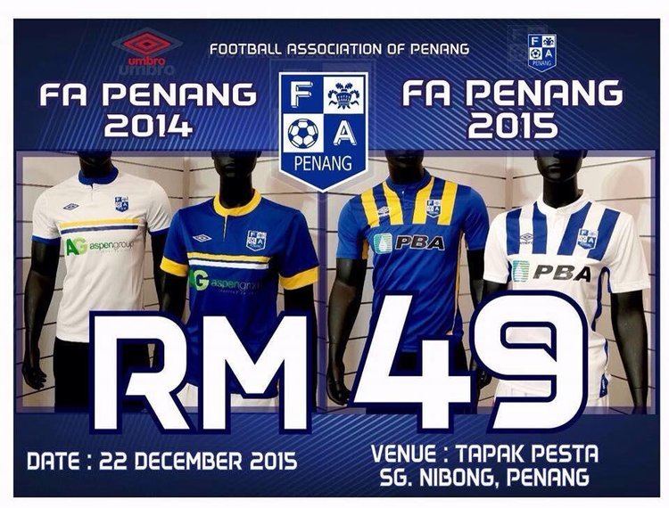 Penang FA FC Penang on Twitter quotPenang FA39s jersey for 2016 will be launched
