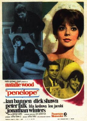 Penelope (1966 film) Rare Film TV Classic Movies on DVD Natalie Wood is Penelope 1966