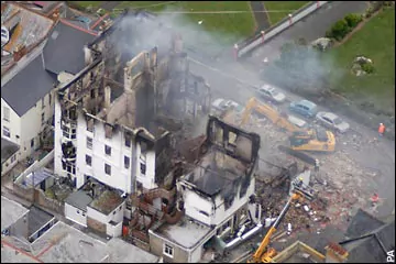 Penhallow Hotel fire Hotel blaze survivors tell of chaos and panic Telegraph