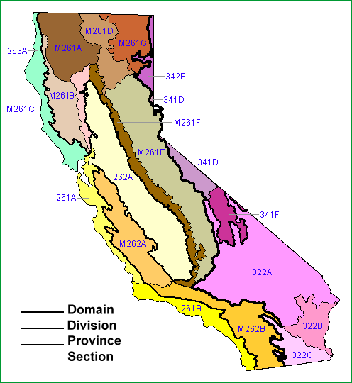 Peninsular Ranges Southern California Coast