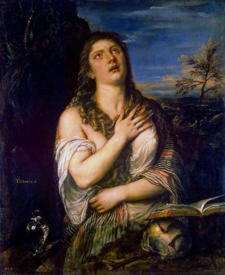 Penitent Magdalene (Titian, 1565) httpsuploadwikimediaorgwikipediacommonsthu