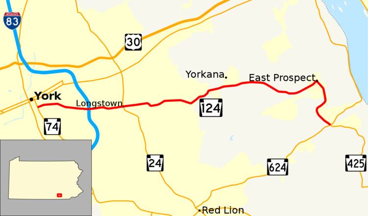 Pennsylvania Route 124
