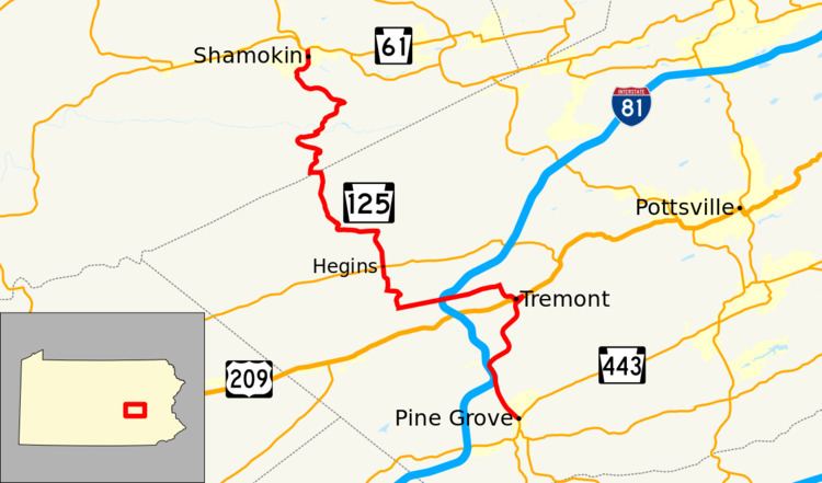 Pennsylvania Route 125