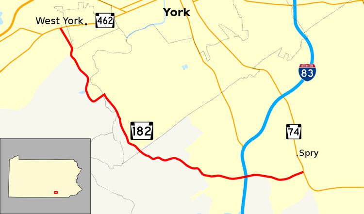Pennsylvania Route 182