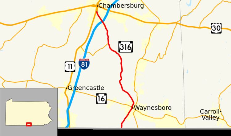 Pennsylvania Route 316