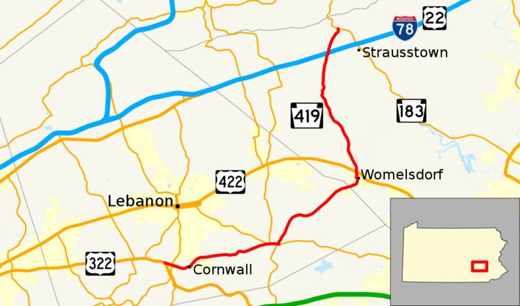 Pennsylvania Route 419
