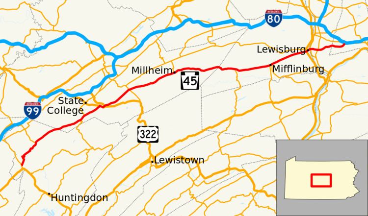 Pennsylvania Route 45