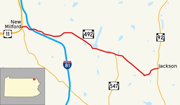 Pennsylvania Route 492