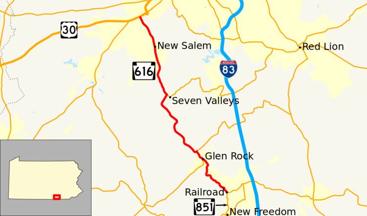 Pennsylvania Route 616