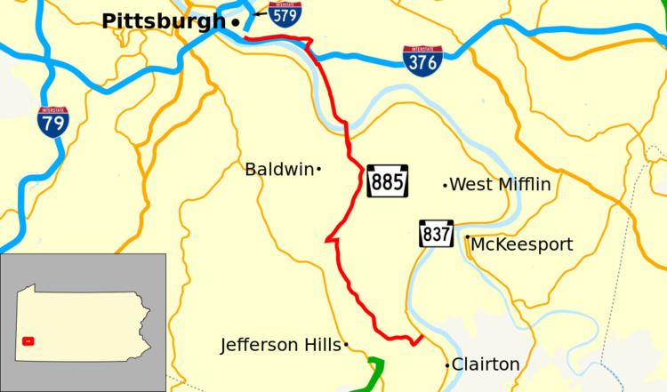 Pennsylvania Route 885