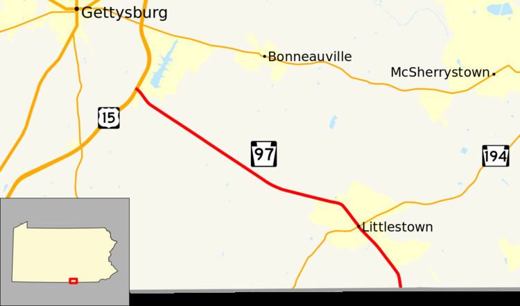 Pennsylvania Route 97 (Adams County)