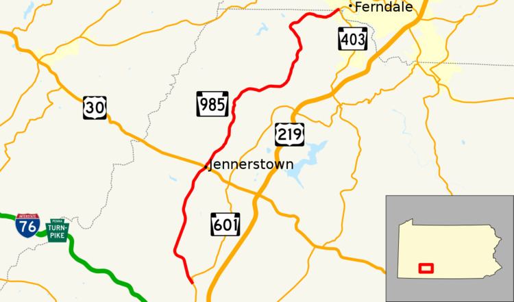 Pennsylvania Route 985
