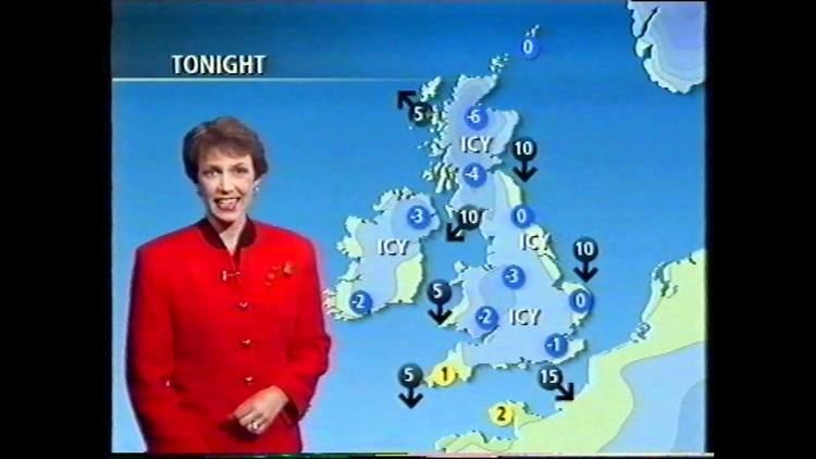 Penny Tranter BBC Weather Christmas Day 1993 Penny Tranter YouTube