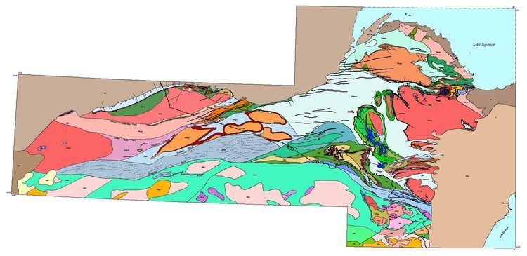 Penokean orogeny Digital Geologic Map of the Penokean Continental Margin Northern