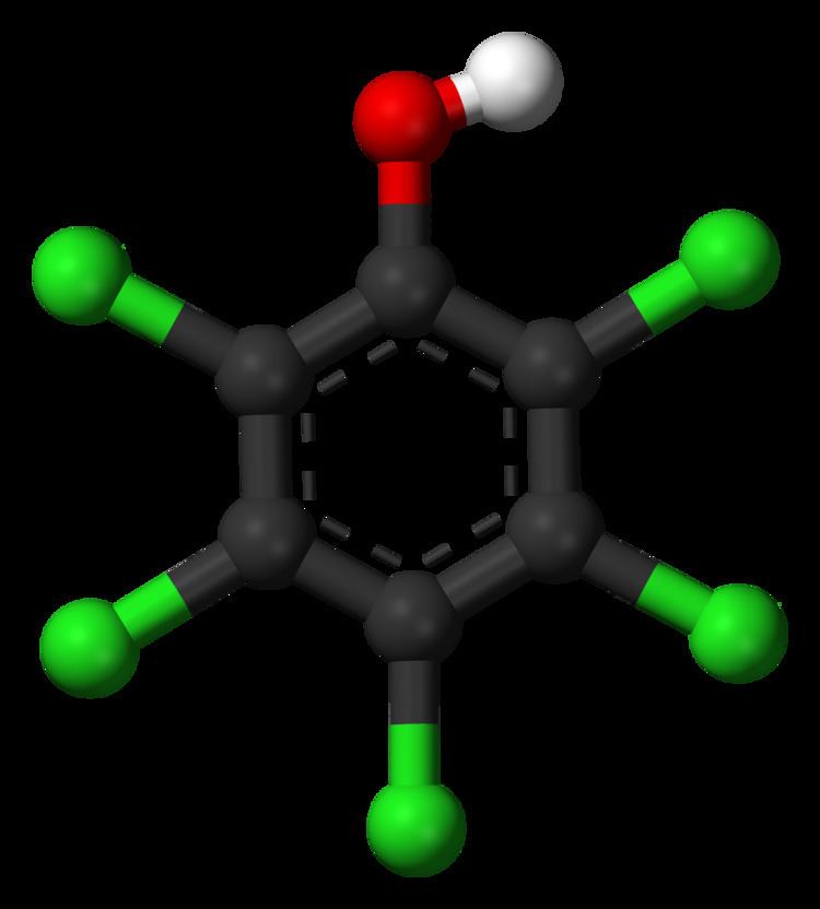 Pentachlorophenol FilePentachlorophenol3Dballspng Wikimedia Commons