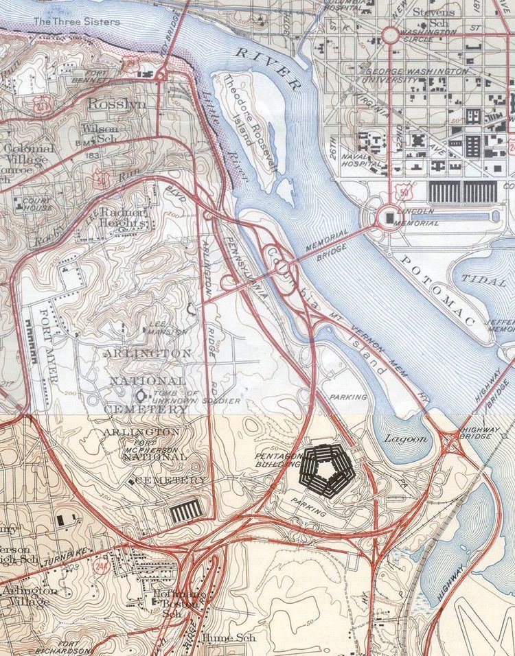 Pentagon road network