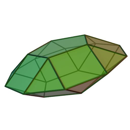 Pentagonal gyrobicupola
