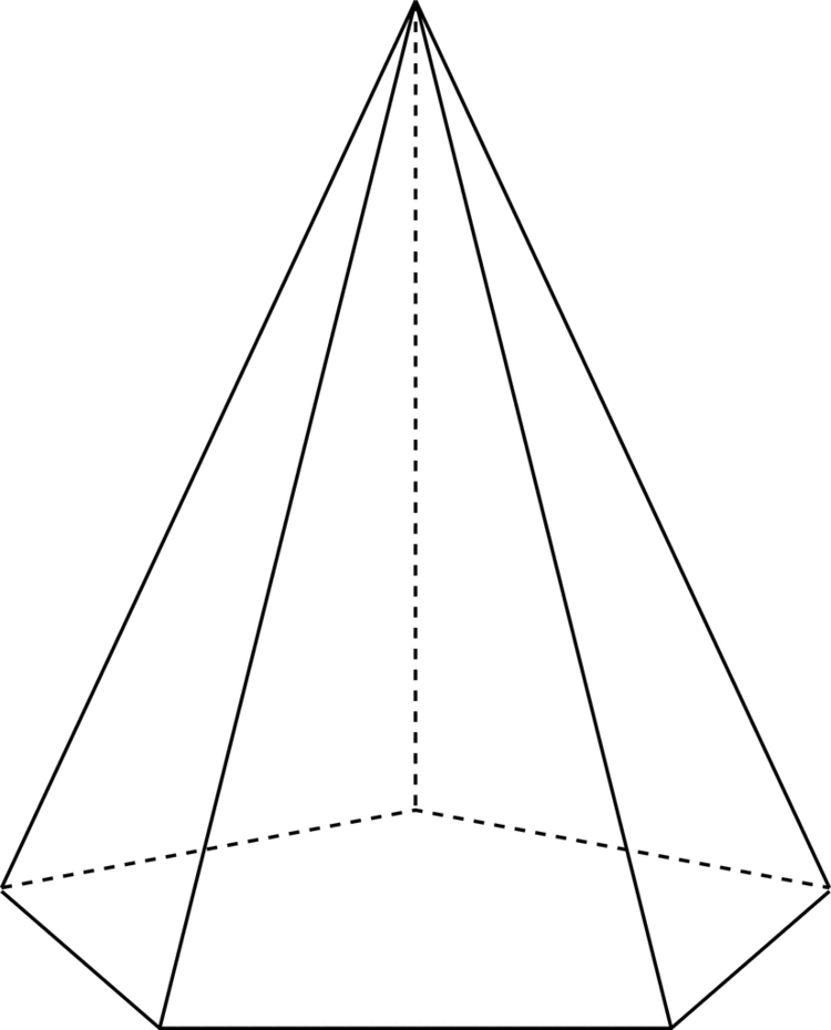 Pentagonal pyramid Pentagonal Pyramid ClipArt ETC