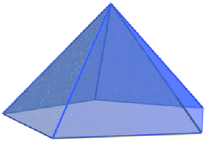 Pentagonal pyramid Spinning Pentagonal Pyramid