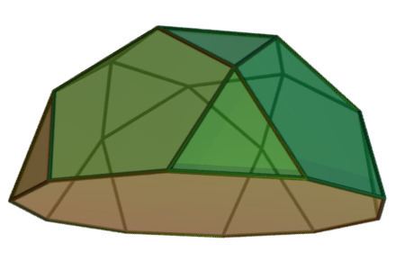 Pentagonal rotunda