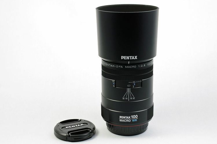 Pentax D FA 100mm WR lens