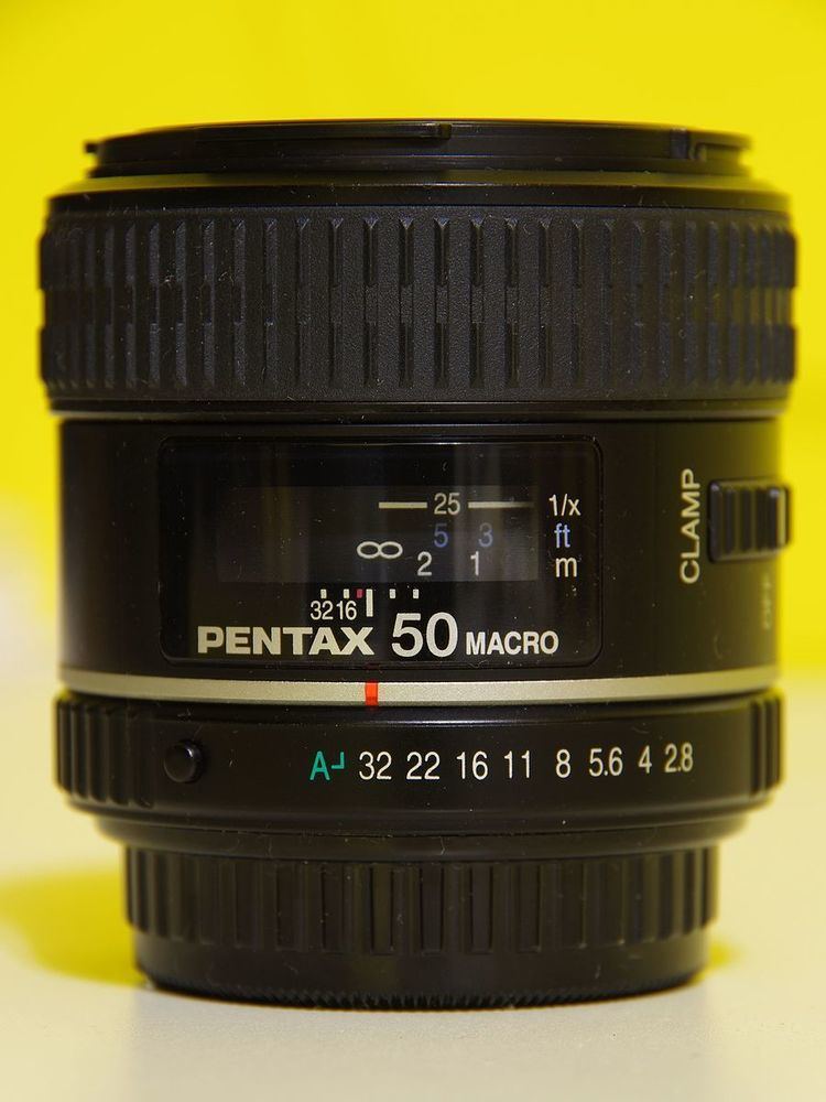Pentax D FA 50mm lens