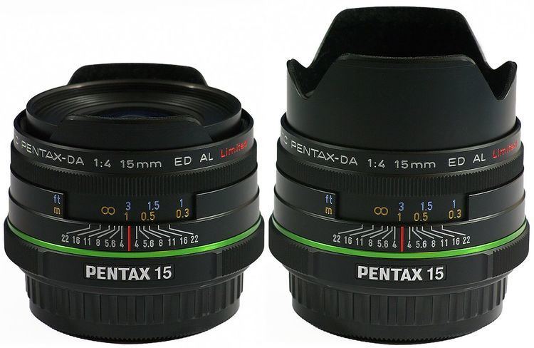 Pentax DA 15mm Limited lens
