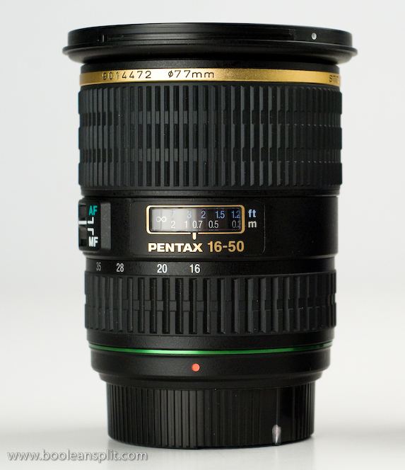 Pentax DA* 16-50mm lens