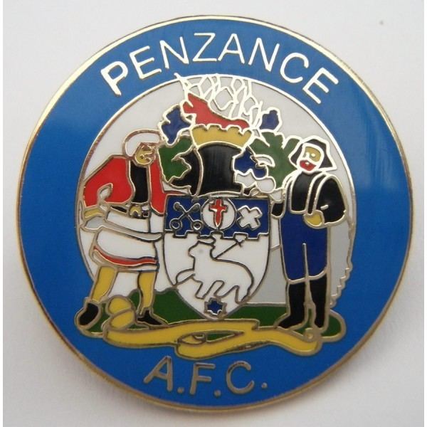 Penzance A.F.C. Penzance AFC Enamel Pin Badge