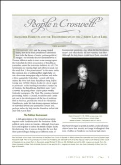 People v. Croswell wwwnycourtsgovhistorylegalhistorynewyorkle