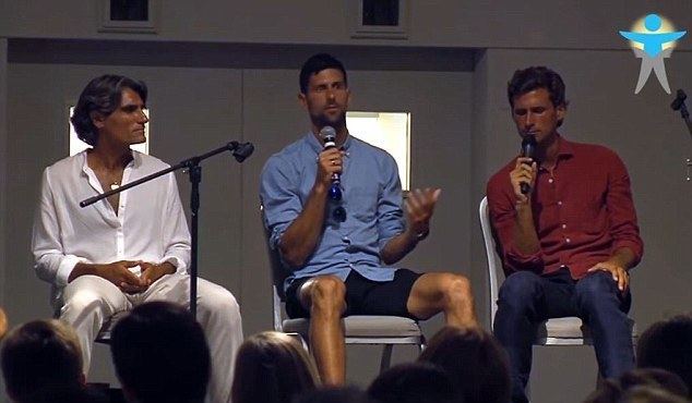 Pepe Imaz Novak Djokovic hopes love and peace can return him to his