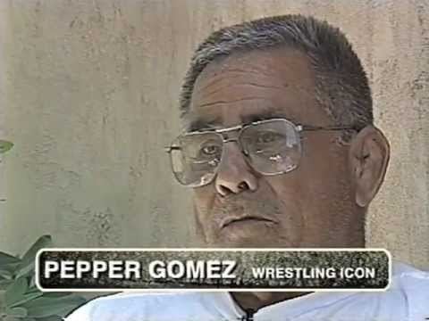 Pepper Gomez Icons of Wrestling Pepper Gomez YouTube